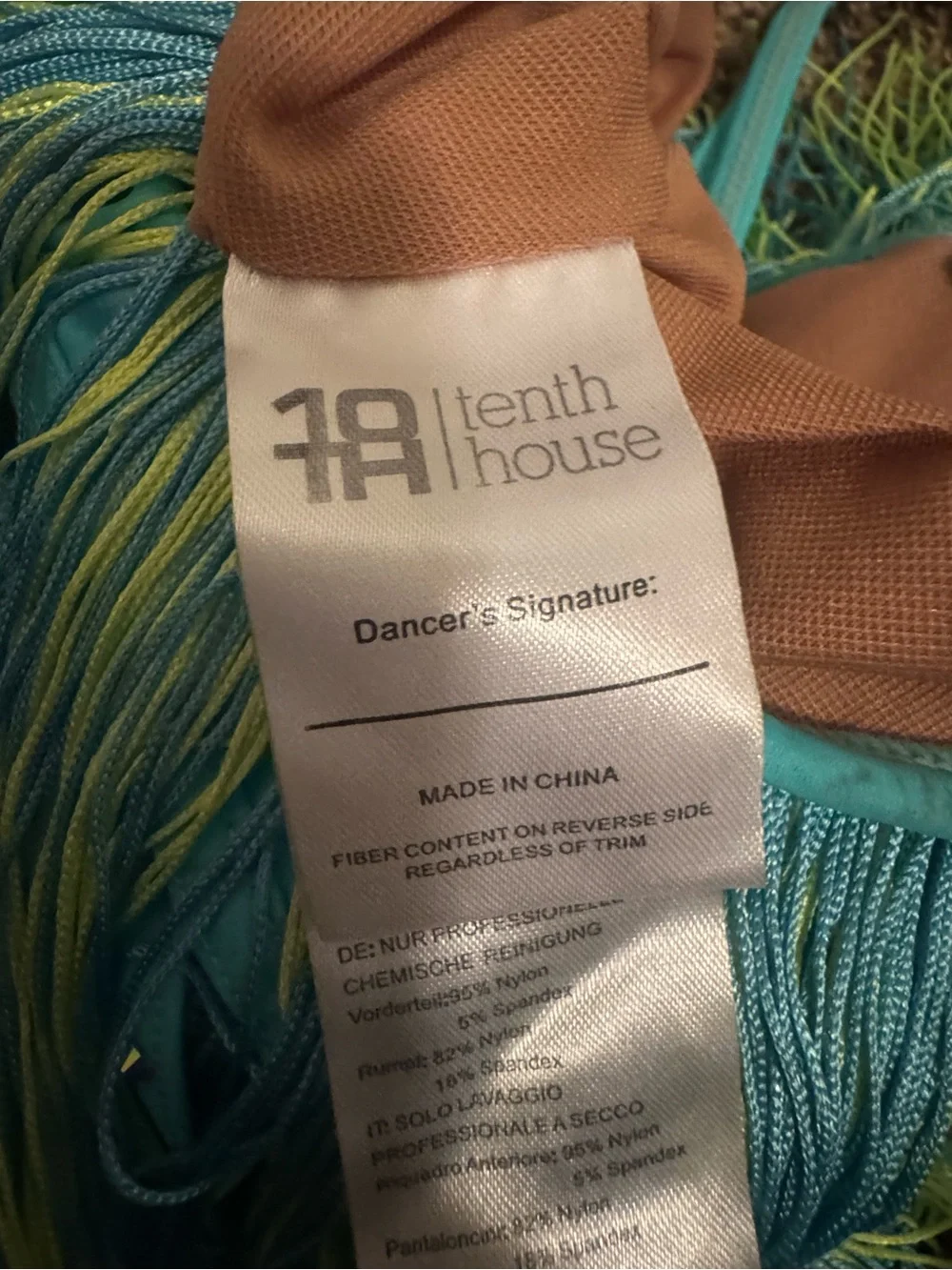 Tenth House vibrant aqua